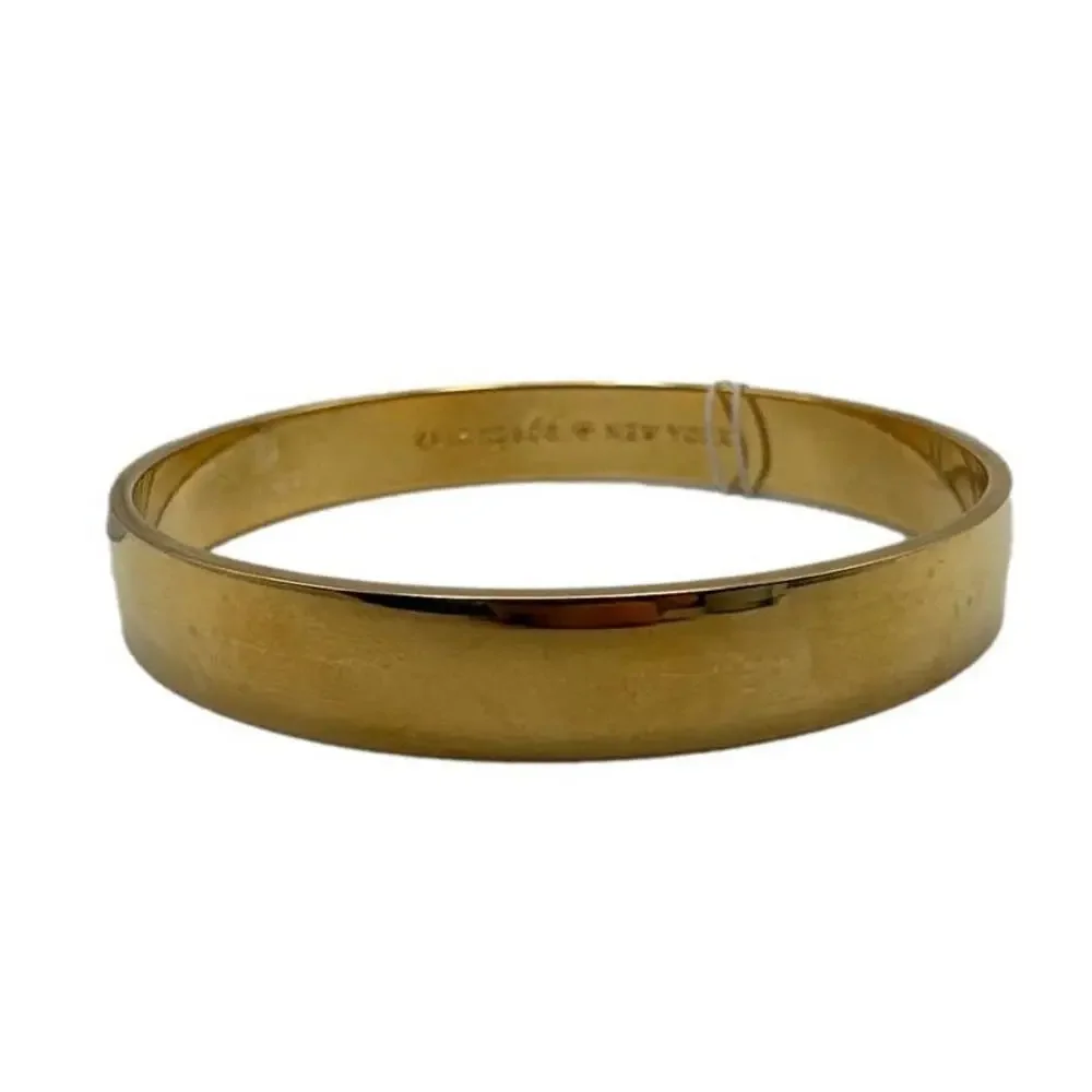 NWT KATE SPADE New York  Idiom "As Good as Gold" Bangle Bracelet - Picture 5 of 6